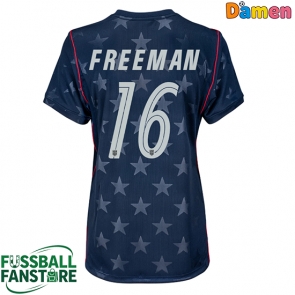 Vereinigte Staaten Alex Freeman #16 Replik Auswärtstrikot Damen WM 2026 Kurzarm